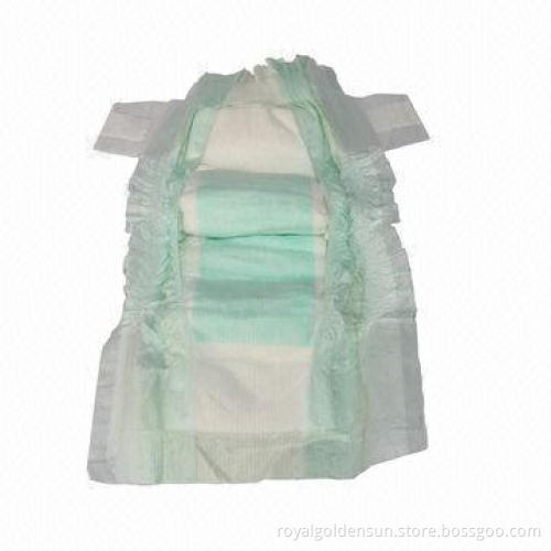 Baby Diapers with Elastic Ears and Hook-and-loop Tapes